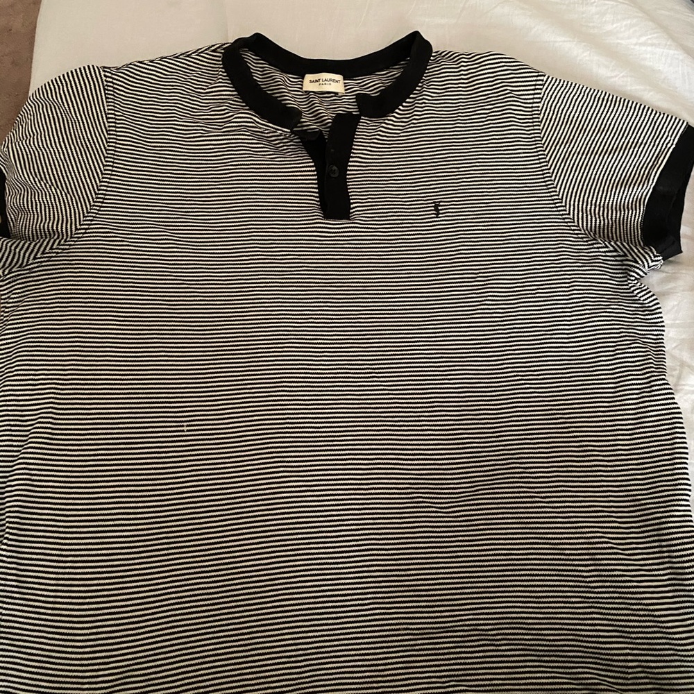 Saint Laurent Henley shirt